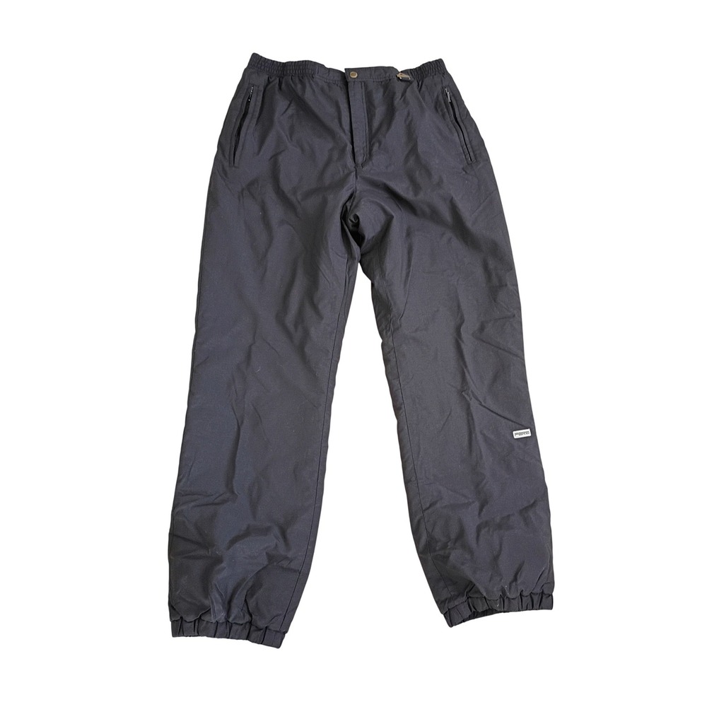 FERA Black Insulated Waterproof Snow Ski Pants 34x31 Excellent Pro Grade‎ $290